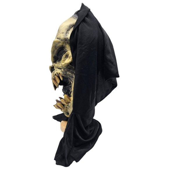 Vintage Paper Magic Group Grim Reaper Hooded Mask Evil Scary Skeleton Demon 2002 - Picture 3 of 6